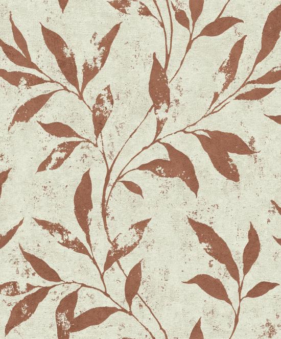 Agrandir - PAPIER PEINT FEUILLAGE BRONZE A48303