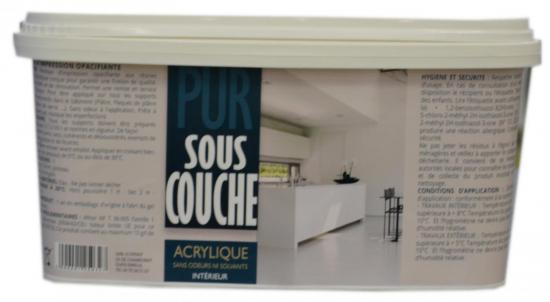 Pur sous couche  2,5 L 