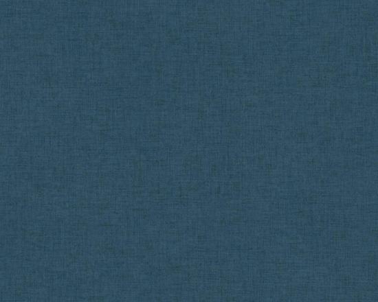 Agrandir - Papier peint uni bleu foncé effet tissé 37431-5_1