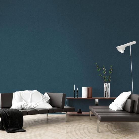 Uni bleu foncé effet tissé