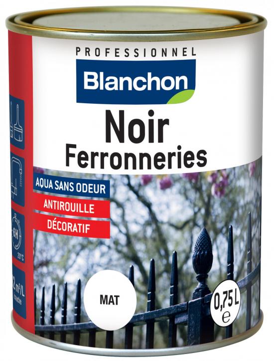 Noir ferronerie – Mat – 0,75L