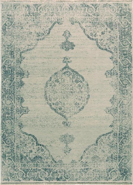 Agrandir - TAPIS OSTA DJOBIE BLEU-BEIGE 45-68 621